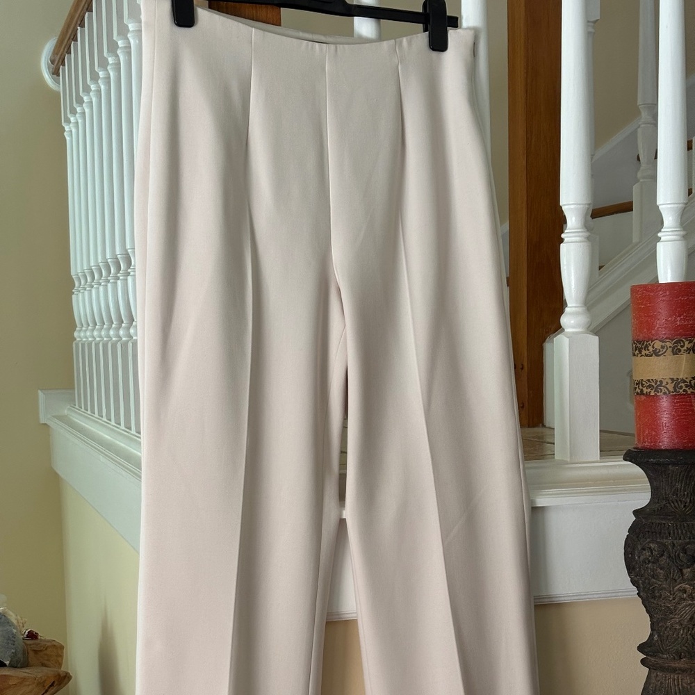 Designer Carlisle SIZE 14 Bone Full Leg Pant